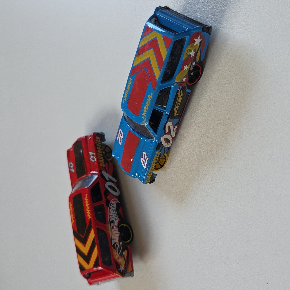 Hot Wheels '70 Chevelle SS Wagon 2018 HW Daredevils - Blue And Red